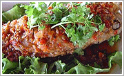 Receita Peixe Frito com Molho de Tamarindo