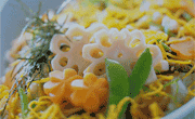 Sushi Espalhado Vegetariano (Gomoku Sushi)