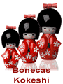 Clique para ver os produtos: Bonecas Kokeshi