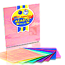 (20 DL21D1) Papel de Origami 10  x 10 cm - 8 cores  "Furta cor" / 8 folhas Face Simples