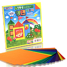 (30 AE22Y2) Papel de Origami 15  x 15 cm - 02 Faces Coloridas /  16 Folhas - Cores Variadas