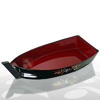 Barco para Sushi Pequeno Kobune - Sakura