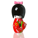 Boneca Kokeshi Grande - Vermelha