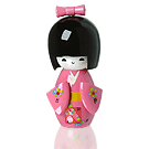 Boneca Kokeshi Média - Rosa