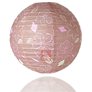 Lanterna Oriental p/ Teto Floral  - 40cm