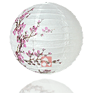 Lanterna Oriental p/ Teto Ume - 40cm