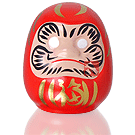 Amuleto Daruma - 8cm (D-8)