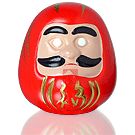 Amuleto Daruma - 11 cm (D-12)