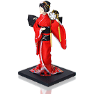Boneca Gueixa 12cm - Tambor (RK04)