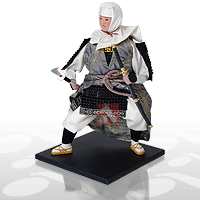 Boneco Samurai Soldado 30cm (BE01)