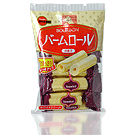 Mini-rocambole Coberto c/ Creme Branco Baum Roll - 104g