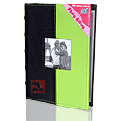 Album p/ 100 Fotos 15x21cm - Clássico Preto/Verde (PH910041)