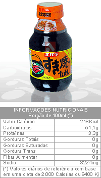 Molho p/ Sukiyaki Suave - 300ml