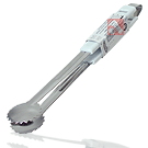 Pegador de Alimentos Tempura Tong 25cm - Branco