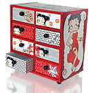 Gaveteiro Betty Boop - 8 gavetas