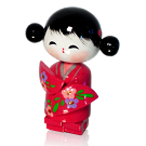 Kokeshi Chiquinha Rosa