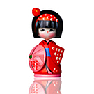 Kokeshi Higassa Vermelha