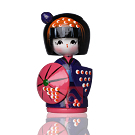 Kokeshi Higassa Roxa