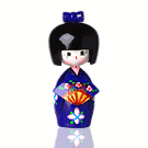 Kokeshi Leque Roxa