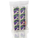 Chiclete Ball Bubble Gum Grape  -  8 Packs x 5.6g  (44.8g)