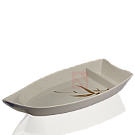 Barco p/ Sushi Bege Médio - Bambu