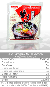 Macarrão Oriental Pré-Cozido - Nama Udon Sukina - 200g