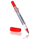 Marcador Permanente Ponta Dupla Identi Pen Sakura - Vermelho