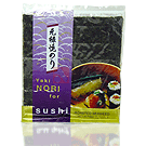 Nori - Alga Marinha p/ Sushi - Yakinori Hokkai - 10 Fls.
