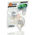 Gancho Q-Ban Hook White c/ Ventosas - 2 unid.