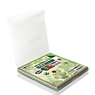 (AH41Y101) Papel de Origami 15  x 15 cm - Caixa plástica c/100 folhas  20 Cores Lisas - Dupla Face