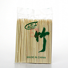 Espetinho (Palitinho) de Bambu Tradicional c/ 100 unid (Ponta Simples) - 10 cm