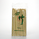 Espetinho (Palitinho) de Bambu Tradicional c/ 100 unid (Ponta Simples) - 15 cm