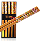 Hashi Flores (Lilás) - 5 Pares (Cod. 620)