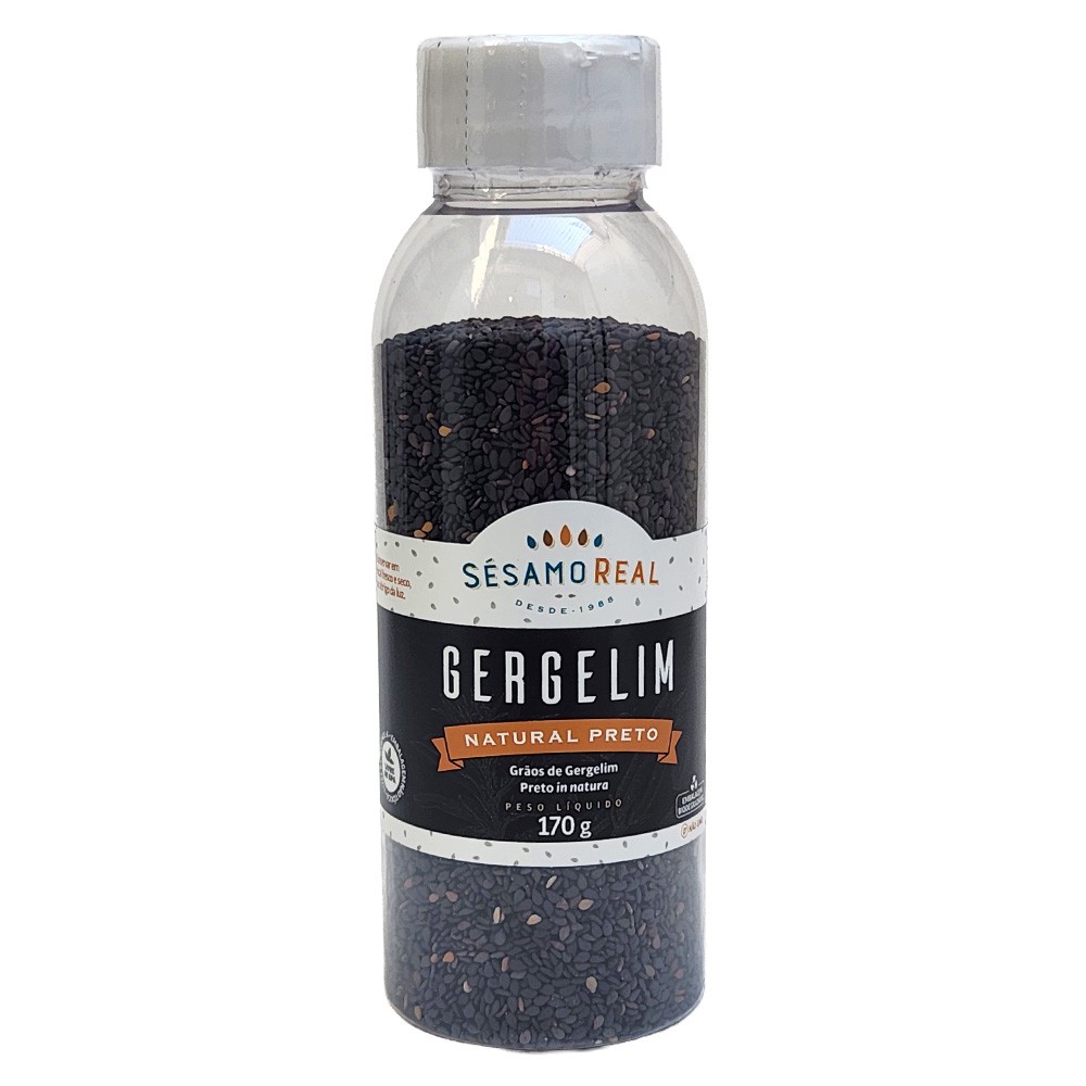 Gergelim Preto – Peso Líquido 170g