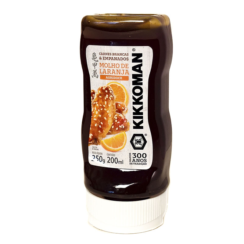 Molho de Laranja p/Carnes Brancas e Empanados - Kikkoman - 200ml