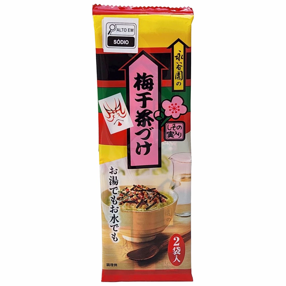 Tempero Ochazuke Umeboshi - 2 Sachês x 5,6g (11,20g) - (Val: 30/09/2026)