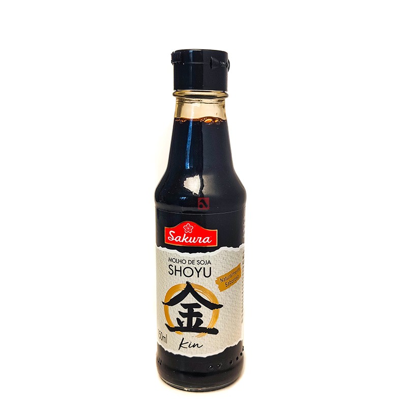 Molho de Soja Kin - Sem Glúten/Sem Conservantes - 150ml