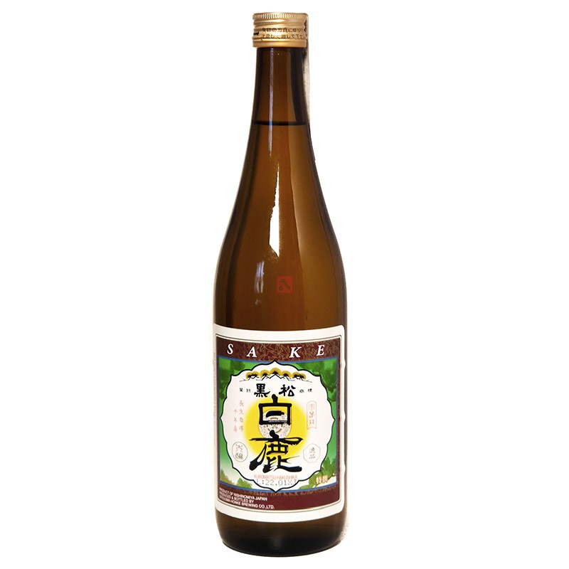 Saquê Cho Tokusen Junmai Kuromatsu - Hakushika - 720ml :: ASIA SHOP