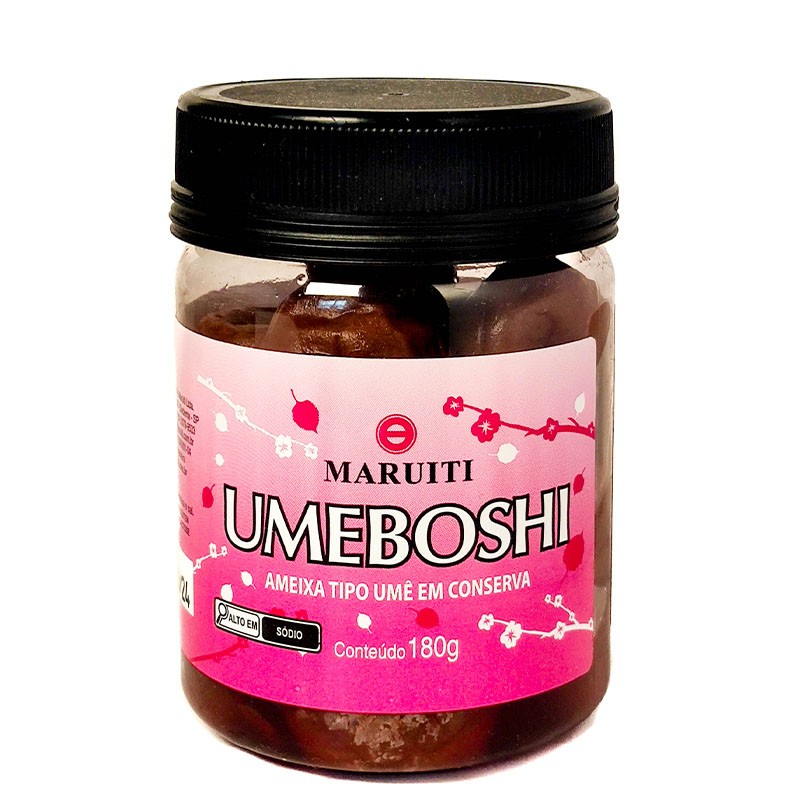 Ameixa Japonesa em Conserva ( Umeboshi ) - 180g