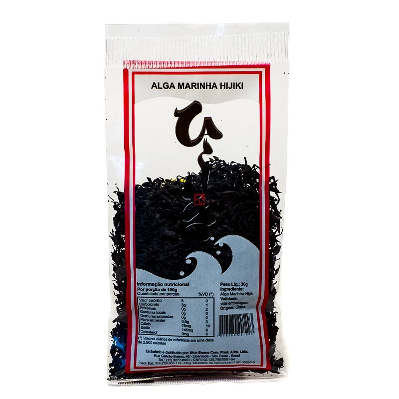 Alga Marinha Hijiki (Ralada) - 30g