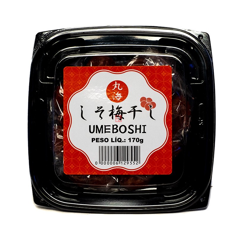 Ameixa Japonesa Curtida ( Umeboshi ) - 170g