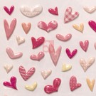 Adesivos – Tema: Corações/BonBon Heart