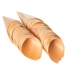 Cone de Bambu (aperitivo) - 12cm (50 unidades) :: ASIA SHOP