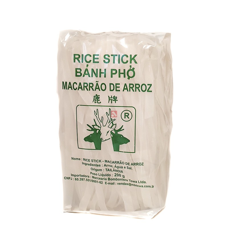 Macarrão de Arroz (Talharim 10mm) - Rice Stick - 300g
