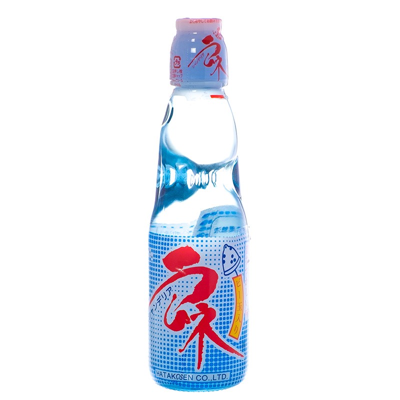 Ramune - Refresco Não Alcoólico - Sabor Soda Original - 200ml