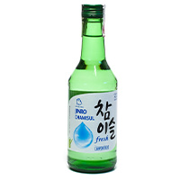 Soju (Sochu) Jinro Chamisul - Fresh - 360ml