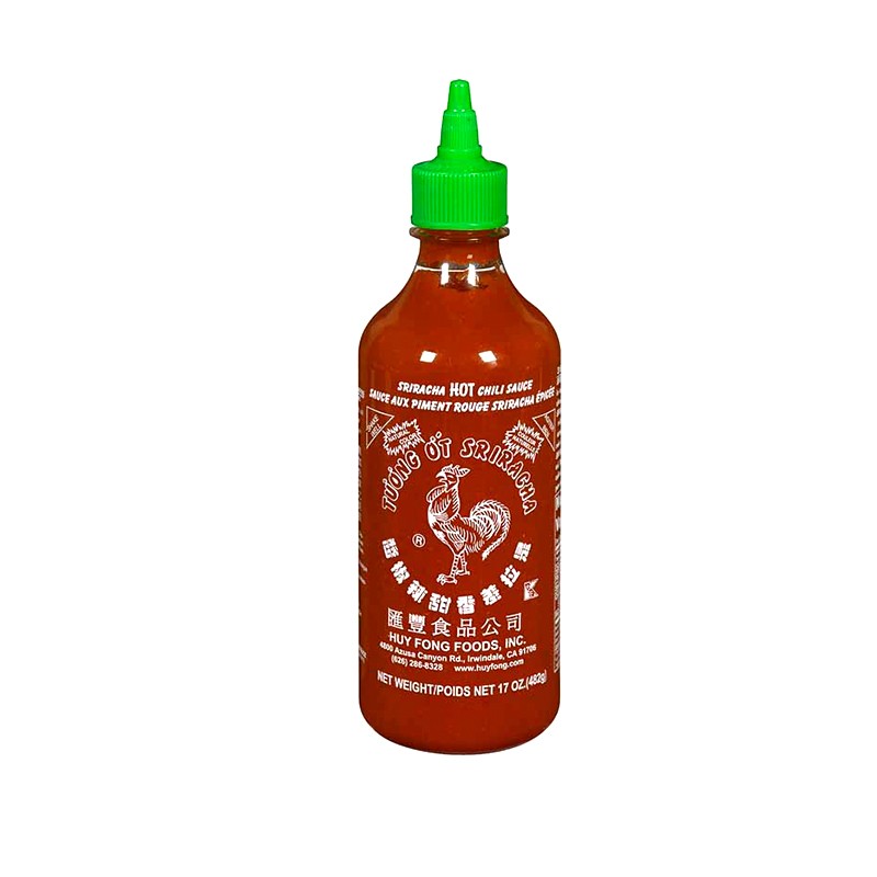 Sriracha Molho de Pimenta Tailandês Hot Chili Sauce - 481g - Huy Fong Foods