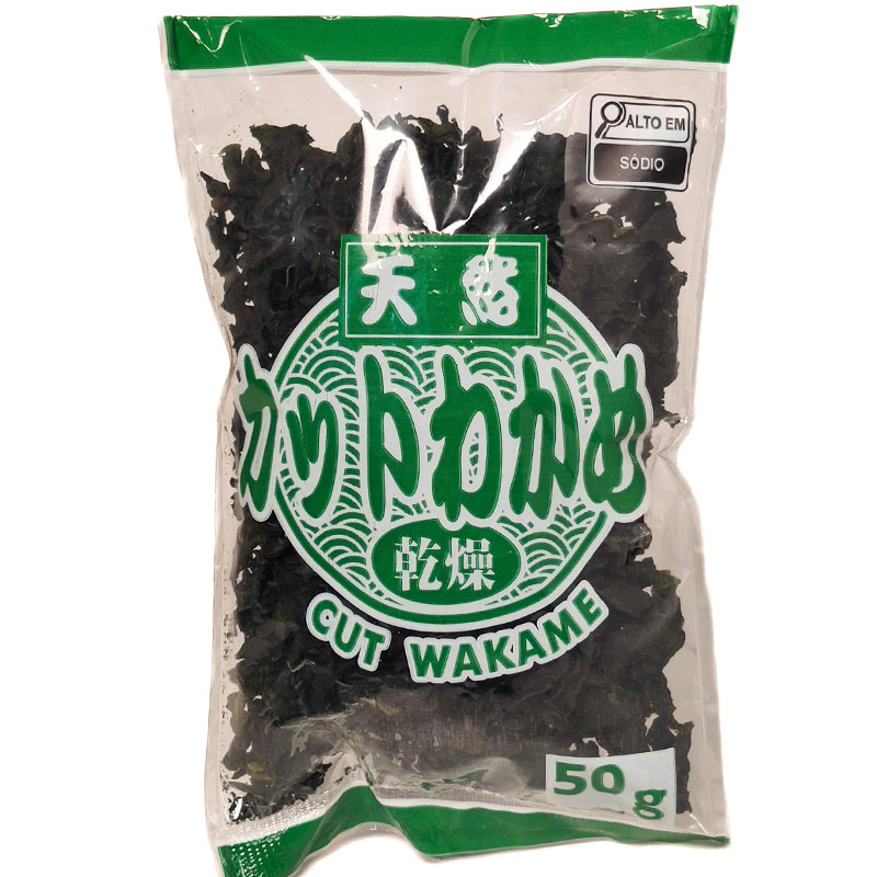 Algas Cut Wakame Desidratadas - 50g
