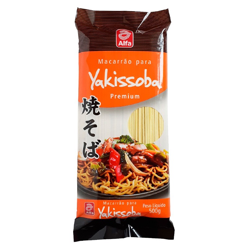 Macarrão Yakisoba Premium Alfa - 500g